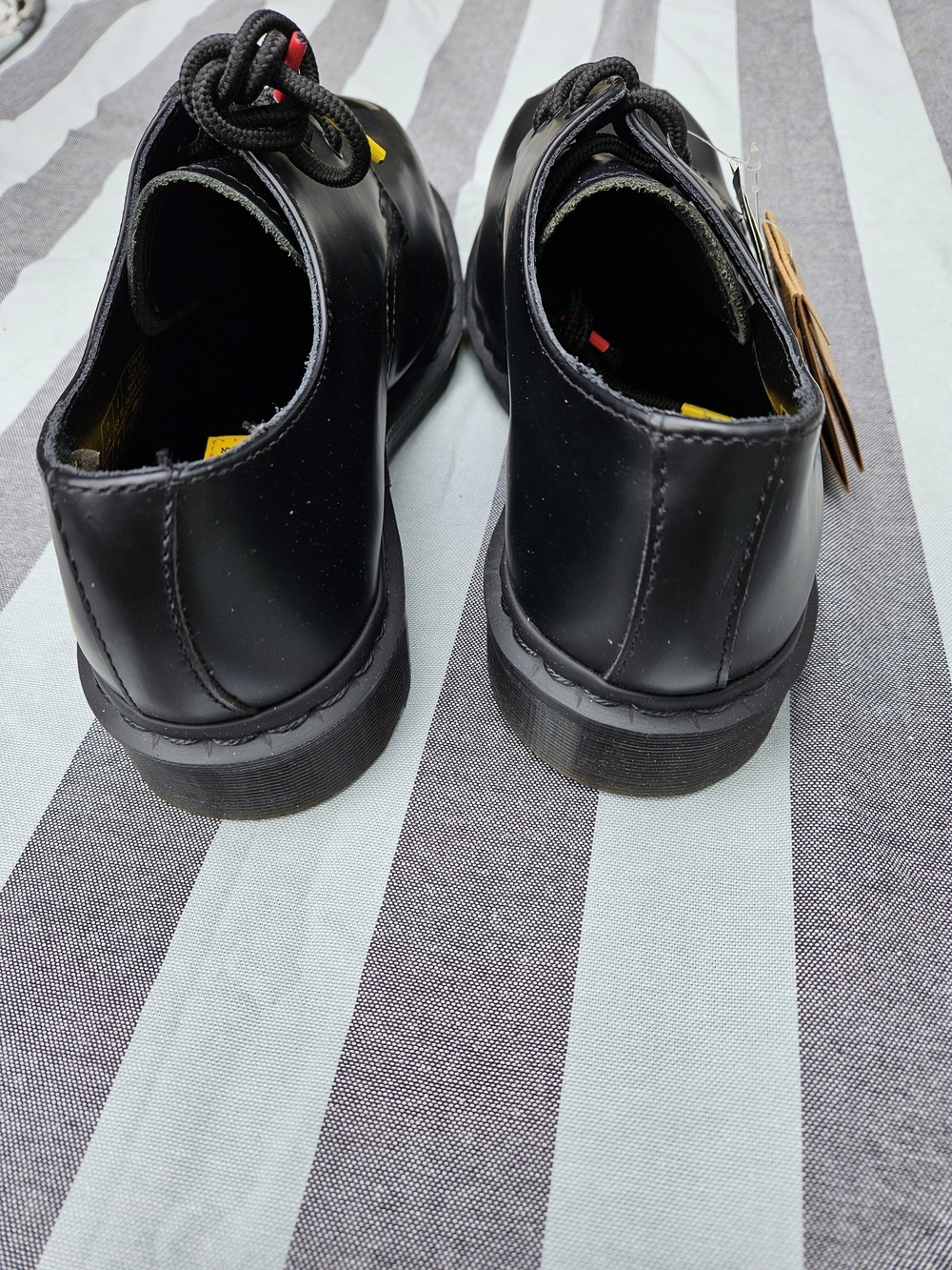 Rare Dr. Martens 1925 x Sex Pistols Boredom Nowhere Steel Toe Shoes - NWT SZ 9 - Picture 7 of 10